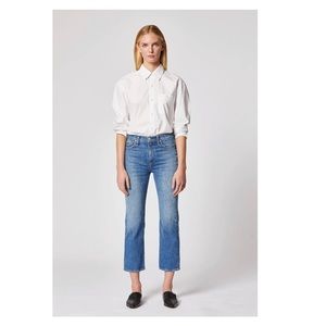 HUDSON| HIGH-RISE STRAIGHT CROPPED JEAN